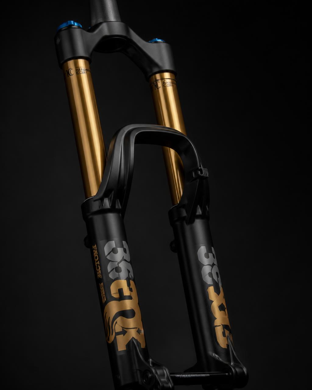 Mountain bike suspension fork and rear shock