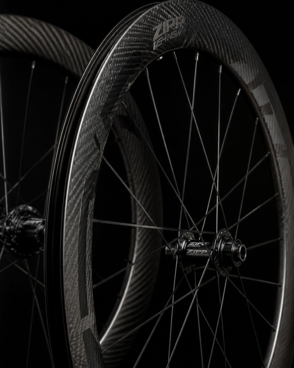 Stacked bicycle wheelsets, rims and hubs